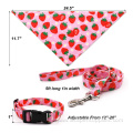 Custom Dog Collar And Leash Set Ajutable Pattern